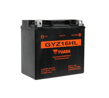 Yuasa GYZ16HL motorcycle battery - Ss Entr. AGM