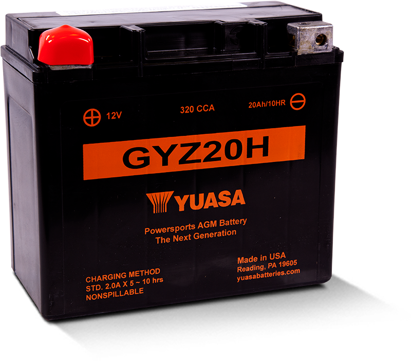 Yuasa GYZ20H Motorradbatterie - Ss Entr. AGM
