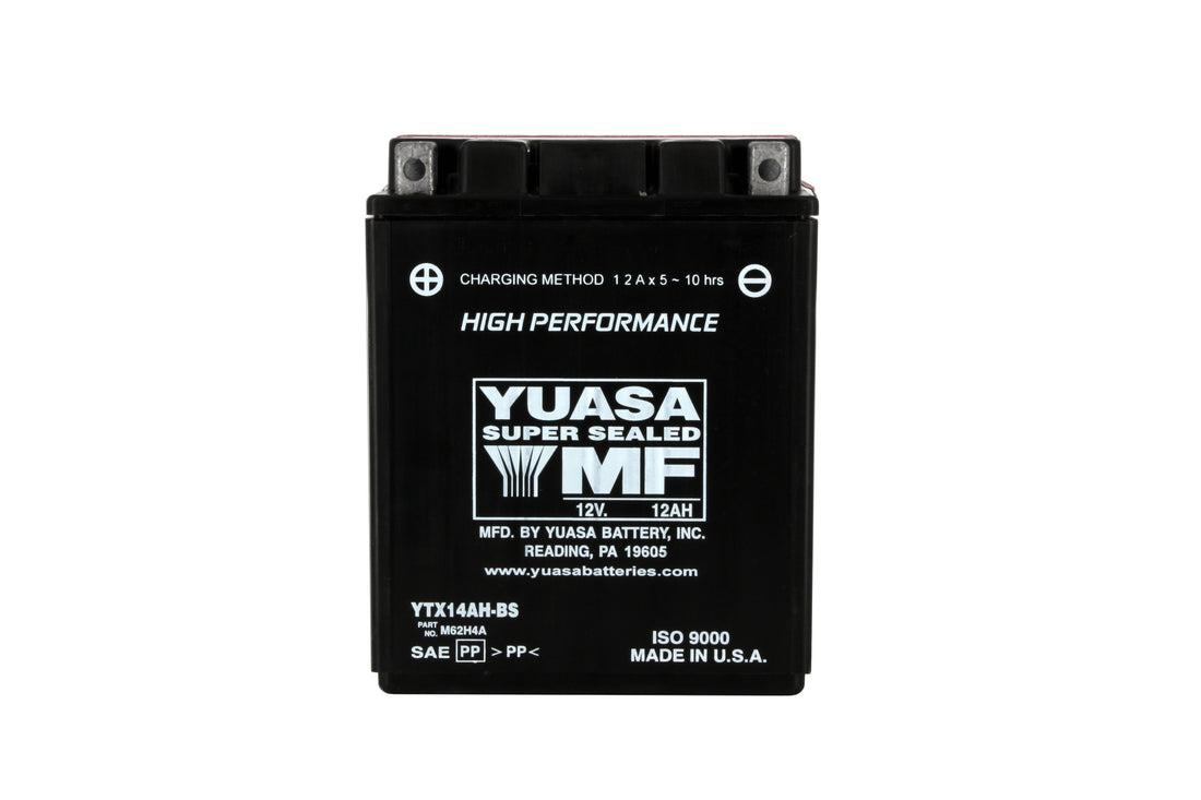 Yuasa Ytx14ah-bs motorcycle battery - X1