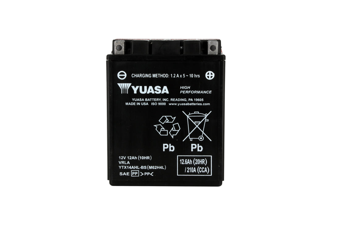 Yuasa Ytx14ahl-bs motorcycle battery - X1
