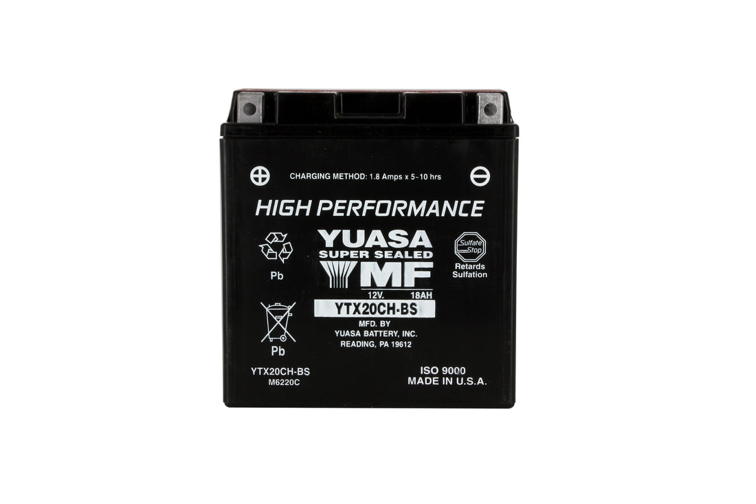 Yuasa Ytx20ch-bs motorcycle battery - X1