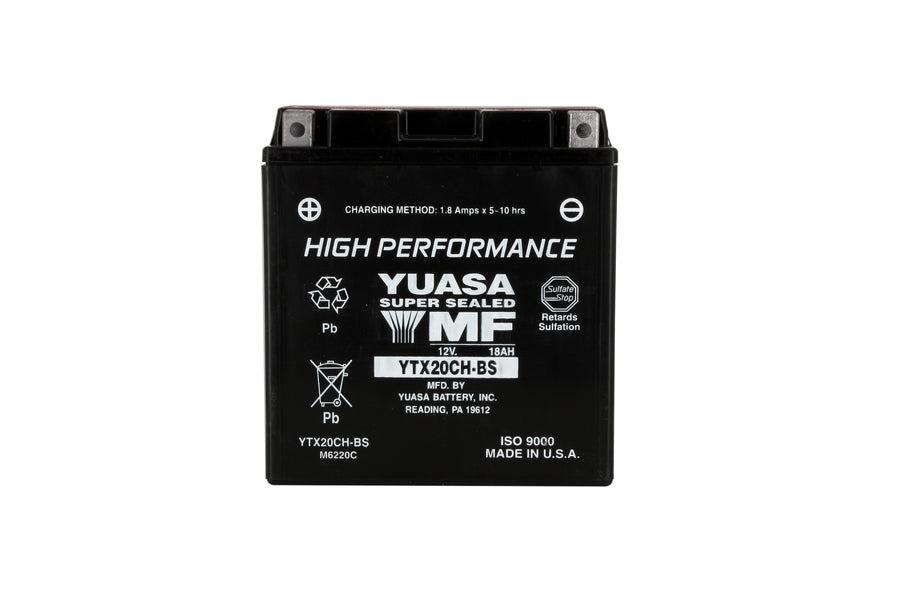 Yuasa Ytx20ch-bs motorcycle battery - X1