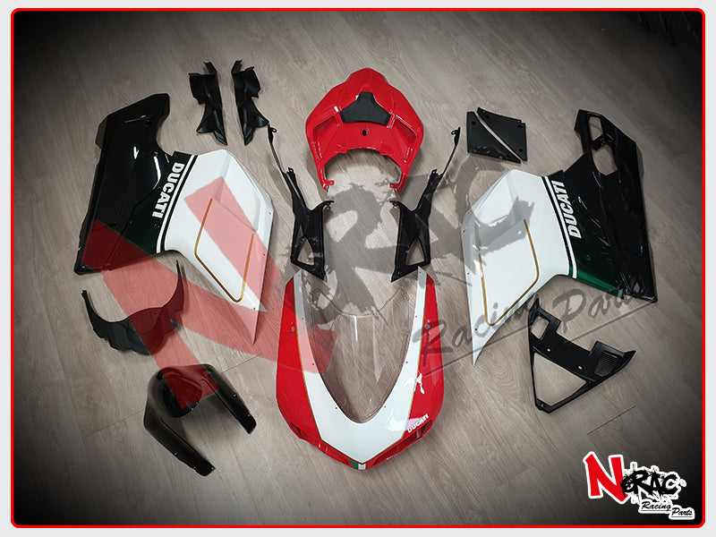 Kit Carena ABS - Ducati 848 / 1098 / 1198 - Grafica Tricolore