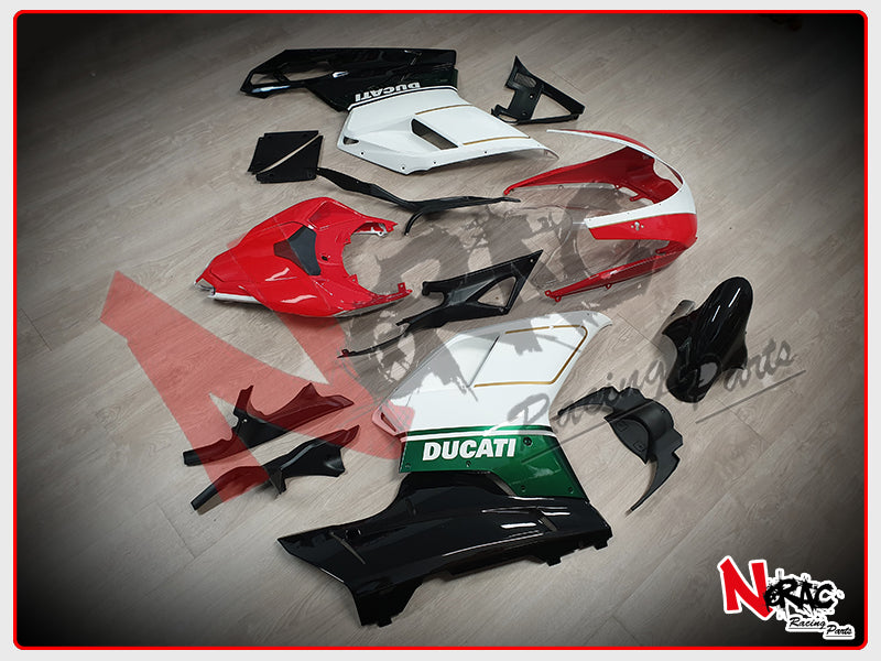 Kit Carena ABS - Ducati 848 / 1098 / 1198 - Grafica Tricolore
