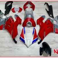 ABS Fairing Kit - Ducati Panigale V4 S (2020/2021) - Matte Racing Graphics