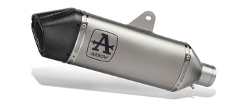 Complete approved kit with Veloce Dark aluminum silencer Kawasaki Z 650 2024 - ARROW