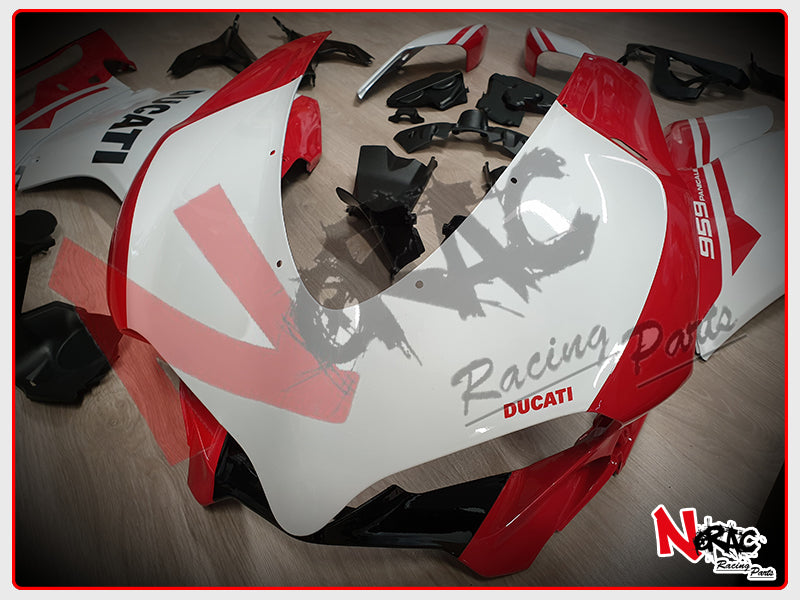 Kit Carena ABS - Ducati 959 / 1299 Panigale - Grafica Anniversario Red