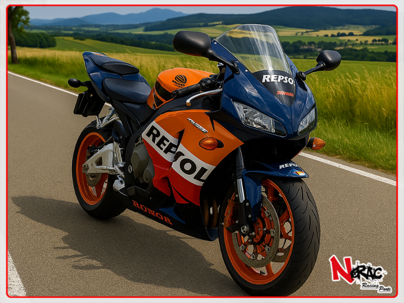 ABS Fairing Kit - Honda CBR 1000RR 2004/2005 - Repsol Graphics (Blue Base)