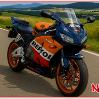 ABS Fairing Kit - Honda CBR 1000RR 2004/2005 - Repsol Graphics (Blue Base)