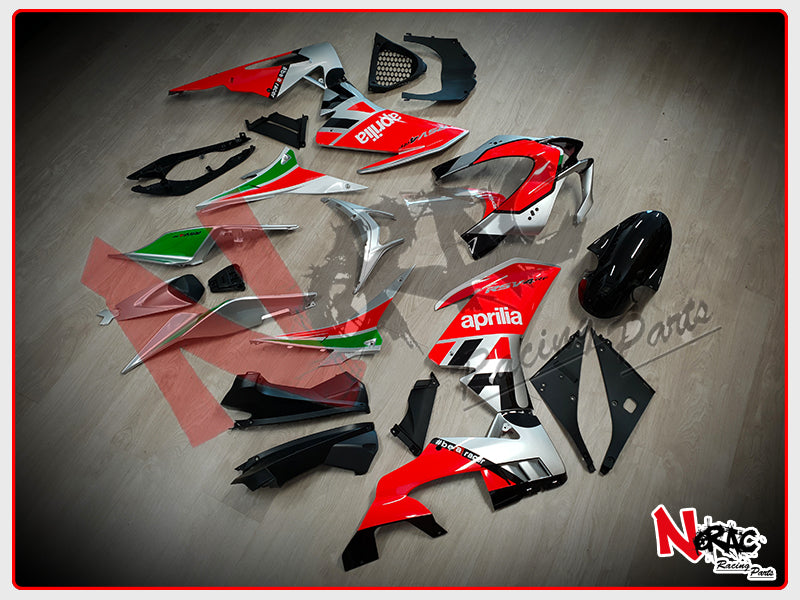 Kit Carena ABS - Aprilia RSV4 RR/RF 2016/2020 - Grafica Factory Works Vers.2