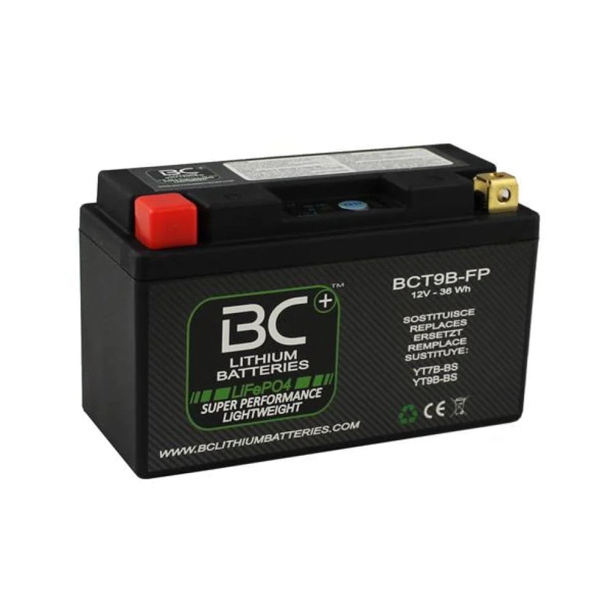 LiFeP04 BCT9B-FP lithium motorcycle battery