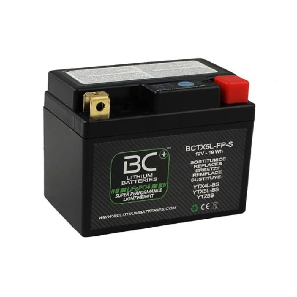LiFeP04 BCTX5L-FP lithium motorcycle battery