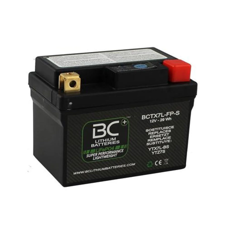 LiFeP04 BCTX7L-FP lithium motorcycle battery