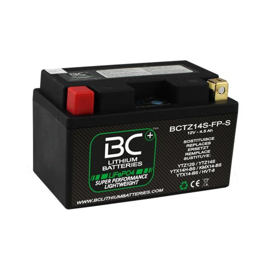 LiFeP04 BCTZ14S-FP lithium motorcycle battery