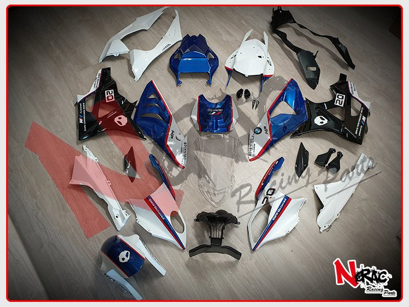 Kit Carena ABS - BMW S1000RR 2009/2014 - Grafica WSBK 2015