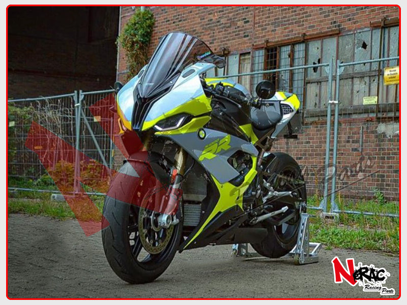 Kit Carena ABS - BMW S1000RR 2019/2020 - Grafica Gray/Fluo Yellow Norac
