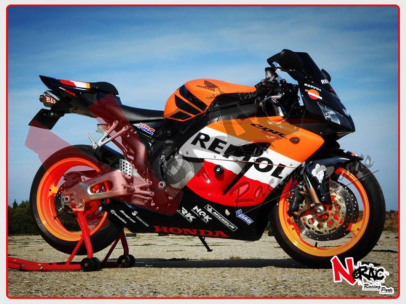Kit Carena ABS - Honda CBR 1000RR 2004/2005 - Grafica Repsol