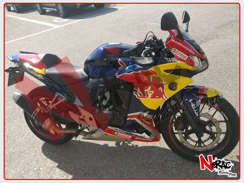 Kit Carena ABS - Honda CBR 500R 2013/2014 - Grafica SBK 2018
