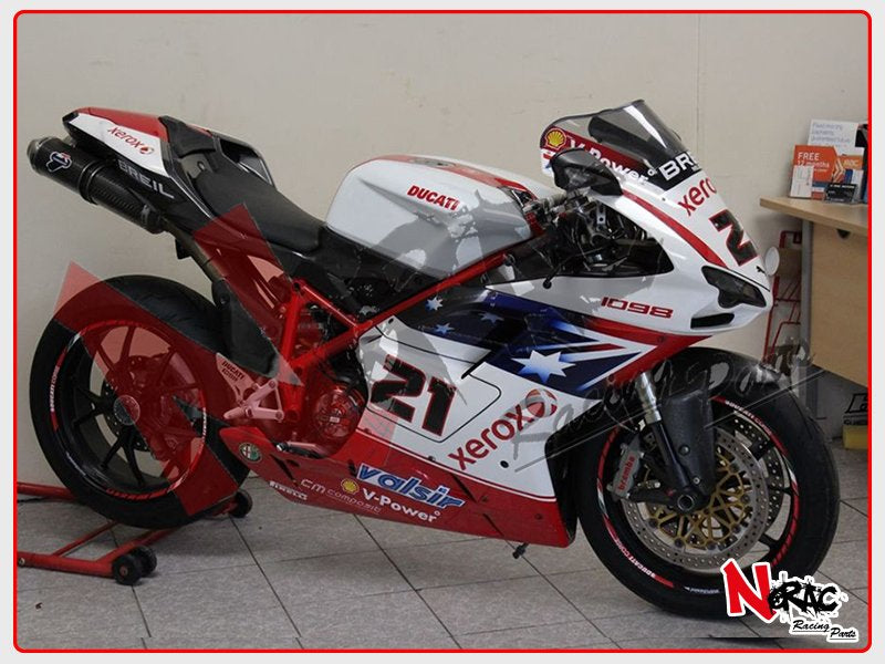 Kit Carena ABS - Ducati 848 / 1098 / 1198 - Grafica Troy Bayliss SBK