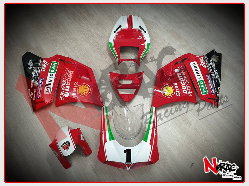 Kit Carena ABS - Ducati 748 / 916 / 996 - Grafica Infostrada (1999)