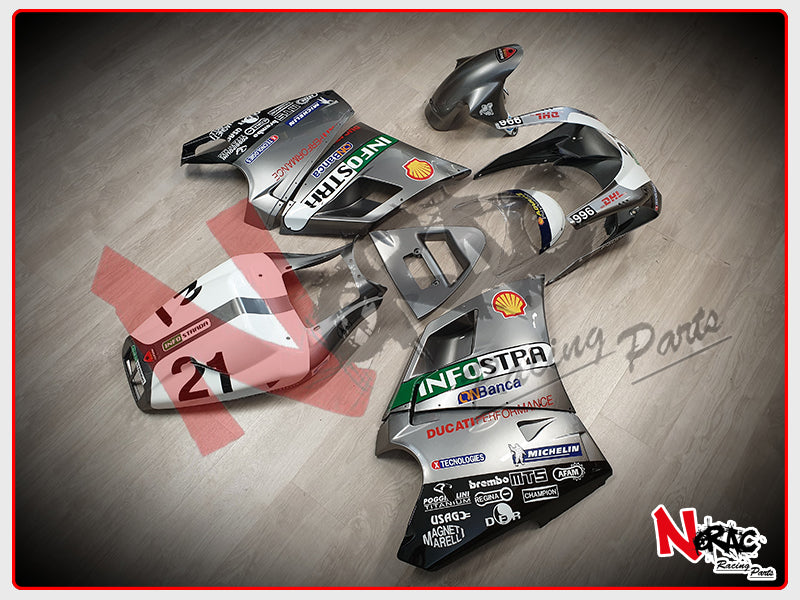 Kit Carena ABS - Ducati 748 / 916 / 996 - Grafica Bayliss Imola SBK
