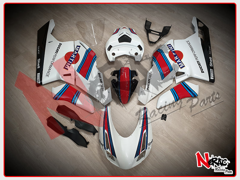 Kit Carena ABS - Ducati 749 / 999 - Grafica Martini