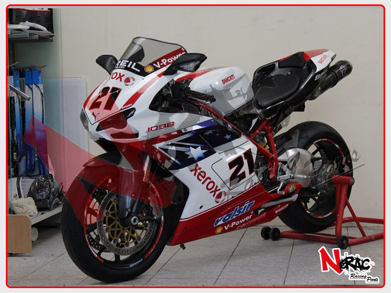 Kit Carena ABS - Ducati 848 / 1098 / 1198 - Grafica Troy Bayliss SBK