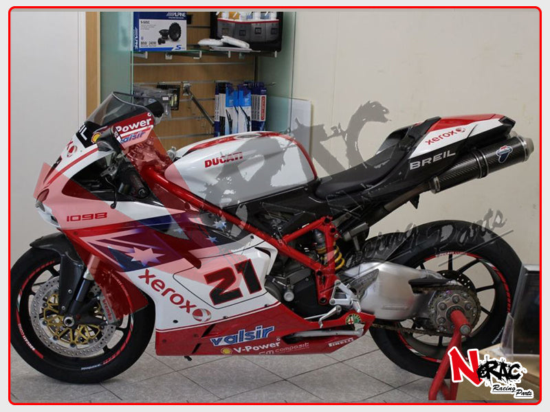 Kit Carena ABS - Ducati 848 / 1098 / 1198 - Grafica Troy Bayliss SBK