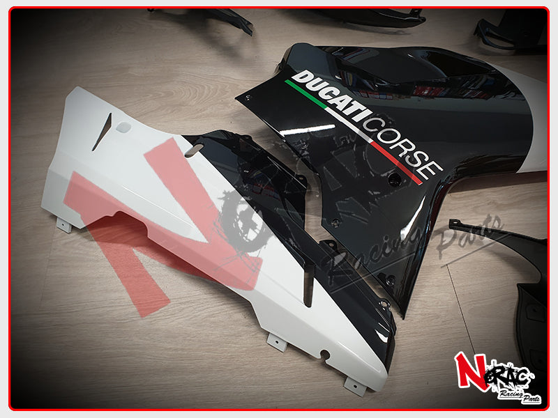 Kit Carena ABS - Ducati 848 / 1098 / 1198 - Grafica EVO Corse Vers.2