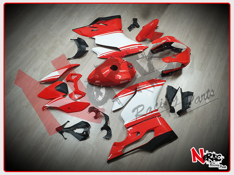 Kit Carena ABS - Ducati 899 / 1199 Panigale - Grafica Superleggera Fluo