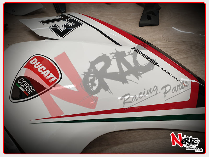 Kit Carena ABS - Ducati 959 / 1299 Panigale - Grafica Tricolore Black