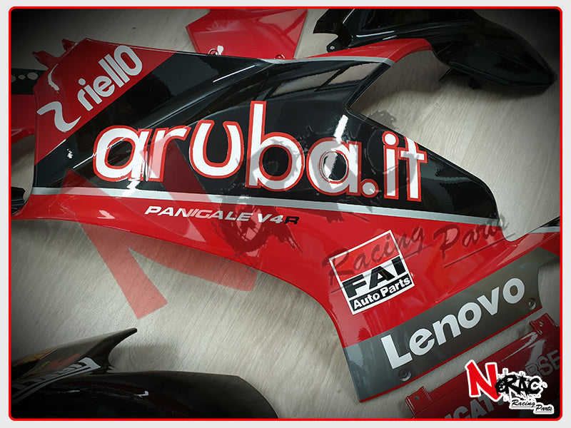 Kit Carena ABS - Ducati Panigale V4 2018-2021 - Grafica Aruba SBK 2020