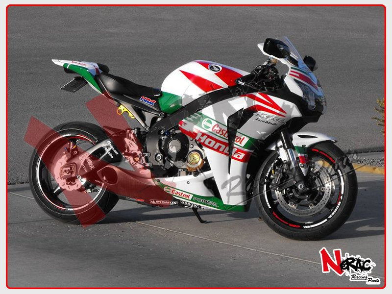 Kit Carena ABS - Honda CBR 1000RR 2008/2011 - Grafica Castrol