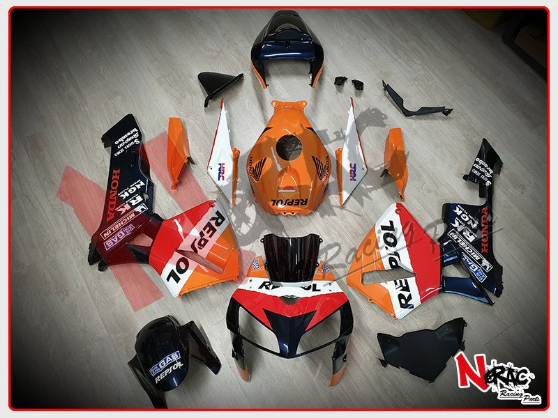 Kit Carena ABS - Honda CBR 600RR 2005/2006 - Grafica Repsol
