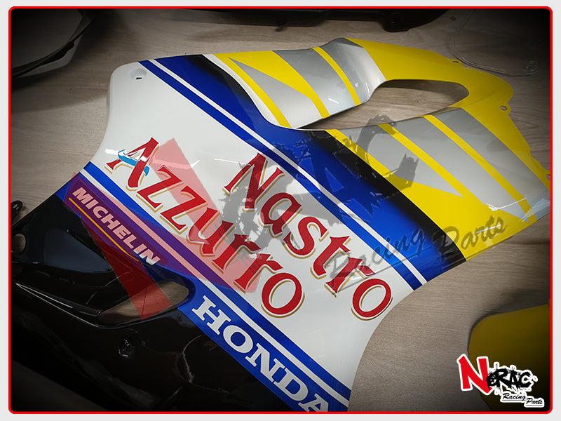 Kit Carena ABS - Honda CBR 600F Sport 2001/2003 - Grafica Nastro Azzurro