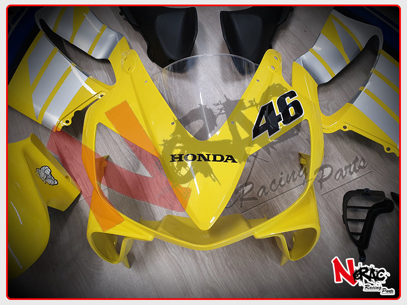 Kit Carena ABS - Honda CBR 600F Sport 2001/2003 - Grafica Nastro Azzurro