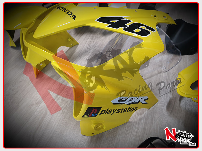 Kit Carena ABS - Honda CBR 600F Sport 2001/2003 - Grafica Nastro Azzurro