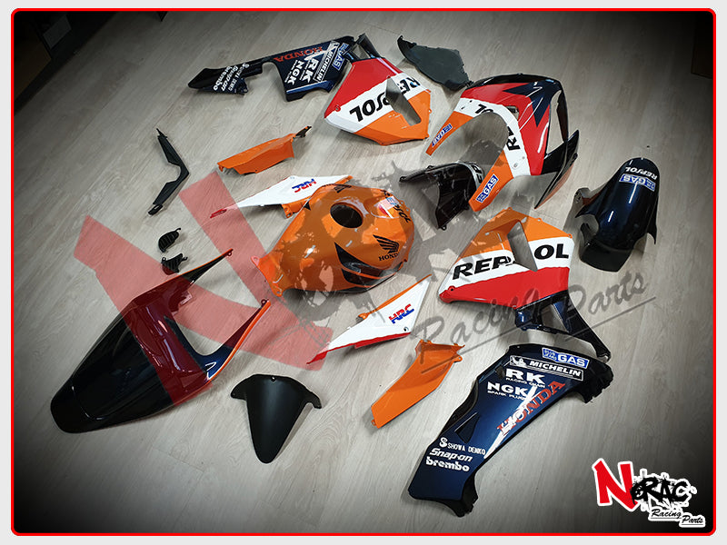 Kit Carena ABS - Honda CBR 600RR 2005/2006 - Grafica Repsol