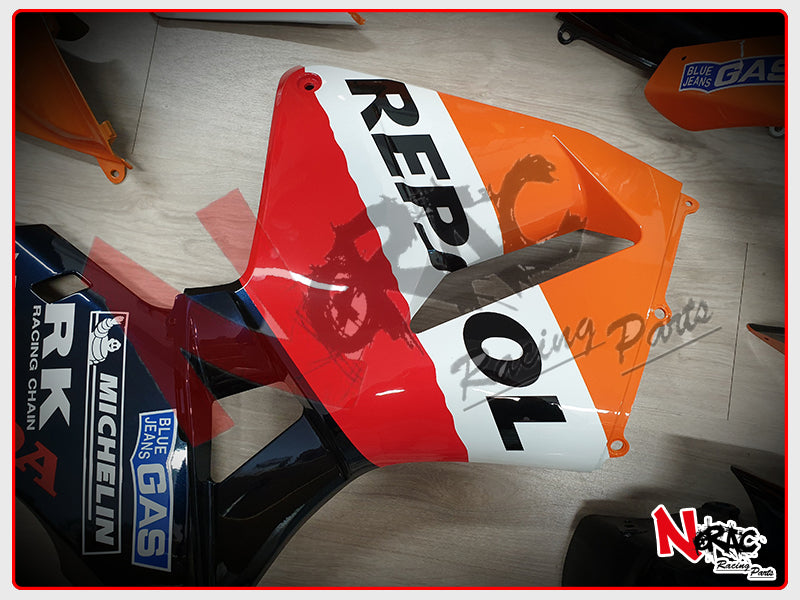 Kit Carena ABS - Honda CBR 600RR 2005/2006 - Grafica Repsol