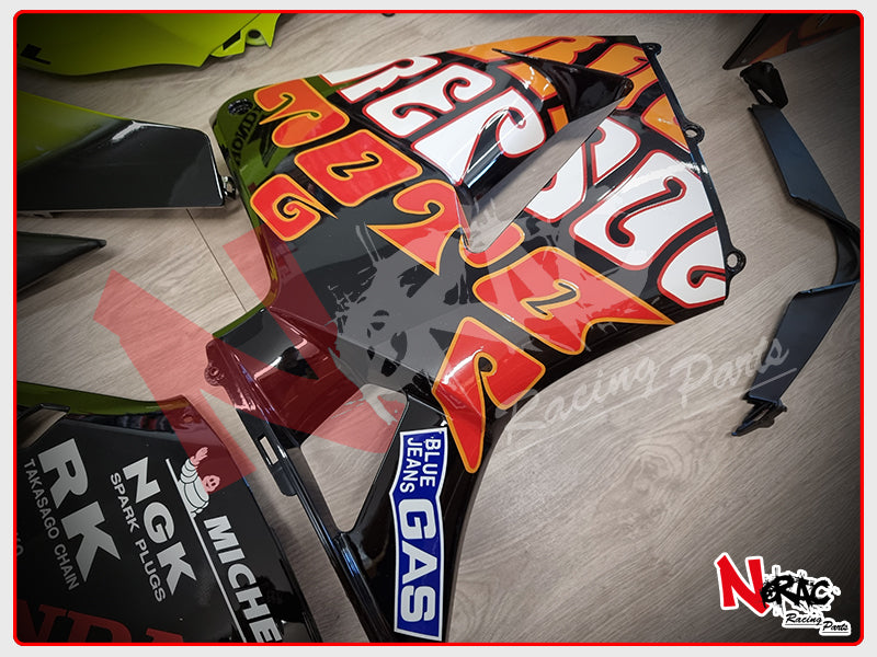 ABS-Verkleidungssatz - Honda CBR 600RR 2005/2006 - VR46 Valencia 2003 Grafiken