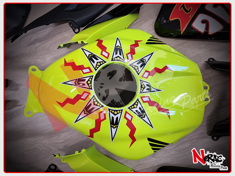ABS-Verkleidungssatz - Honda CBR 600RR 2005/2006 - VR46 Valencia 2003 Grafiken