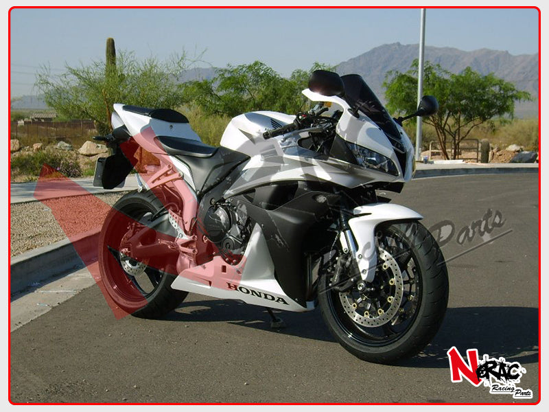 Kit Carena ABS - Honda CBR 600RR 2007/2008 - Grafica White/Silver OEM