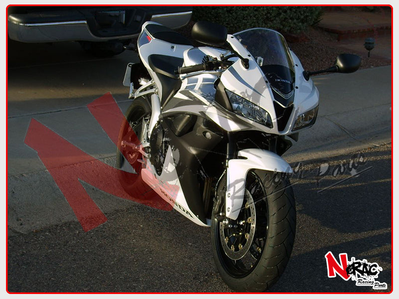 Kit Carena ABS - Honda CBR 600RR 2007/2008 - Grafica White/Silver OEM