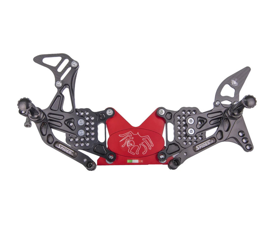 ADJUSTABLE FOOTREST SPIDER KAWASAKI ZX-6R