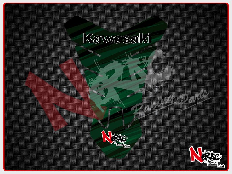 Adesivo Protezione Serbatoio - Kawasaki - 4