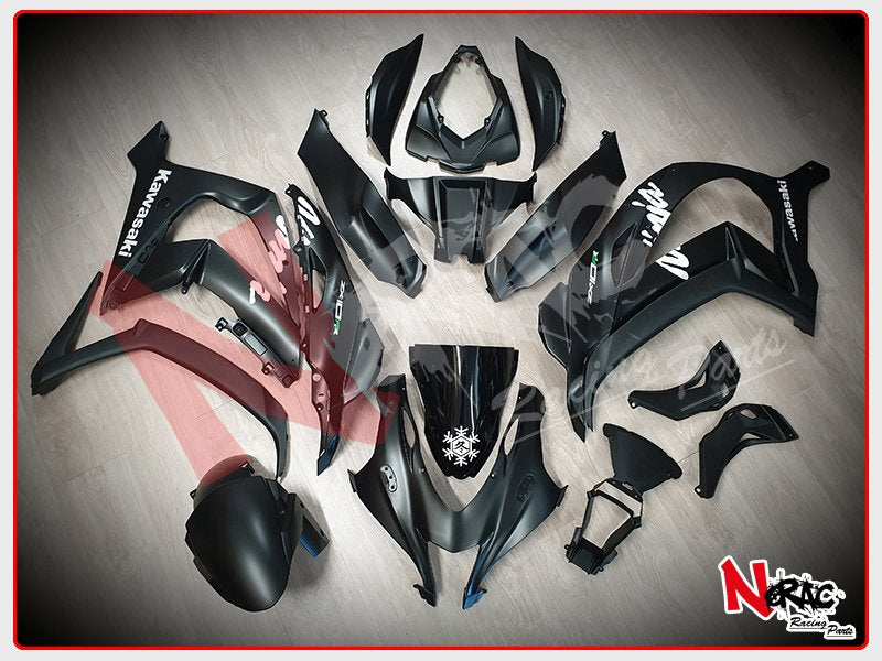 Kit Carena ABS - Kawasaki Ninja ZX-10R 2016/2019 - Grafica Winter Test v.2