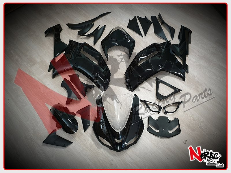 Kit Carena ABS - Kawasaki Ninja ZX-6R 2007/2008 - Grafica Black