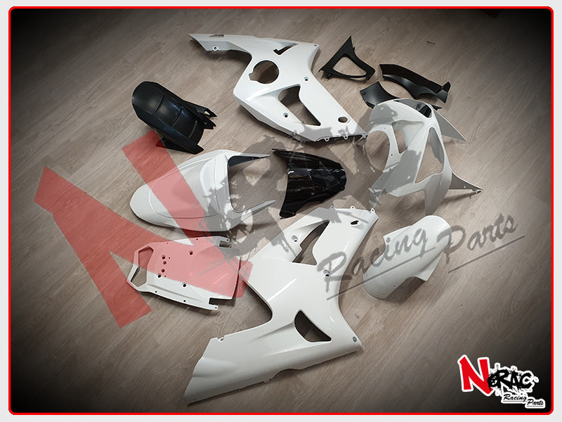 Kit Carena ABS - Kawasaki Ninja ZX-6R 2003/2004 - Grafica Pearl White