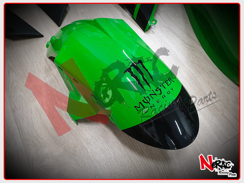 Kit Carena ABS - Kawasaki Ninja ZX-6R 2005/2006 - Grafica Monster Energy