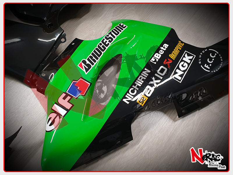 Kit Carena ABS - Kawasaki Ninja ZX-6R 2005/2006 - Grafica Monster Energy